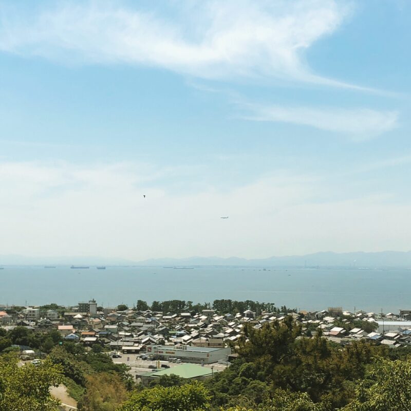 常滑から見た伊勢湾