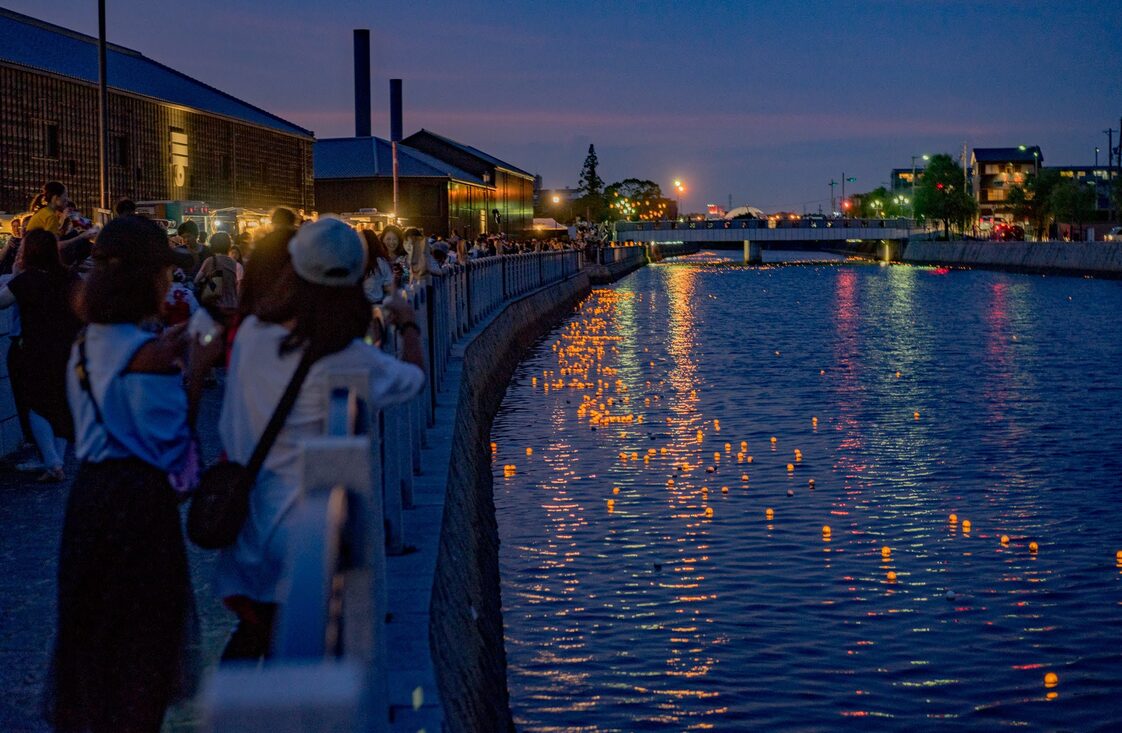 【アート×グルメ×音楽】8月2日(金)・3日(土)に「半田運河Canal Night」が開催